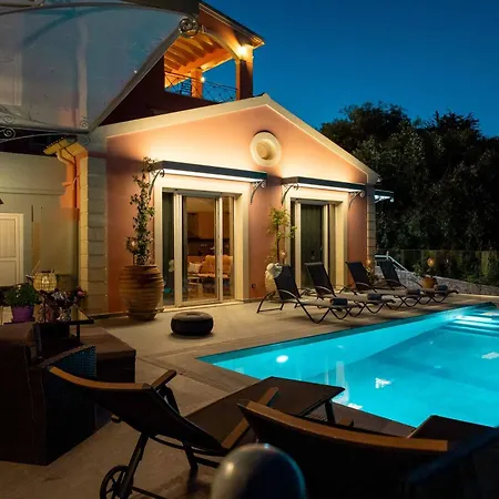 Jewel Private Pool In Corfu Island Vilă Alykes Potamou